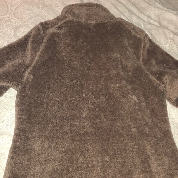 Like New L.L. Bean Fuzzy Quarter Zip - Picture 5 of 5